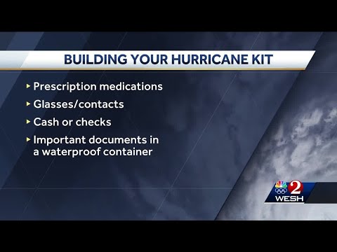 Hurricane Preparedness Week: Building your hurricane kit [Video]