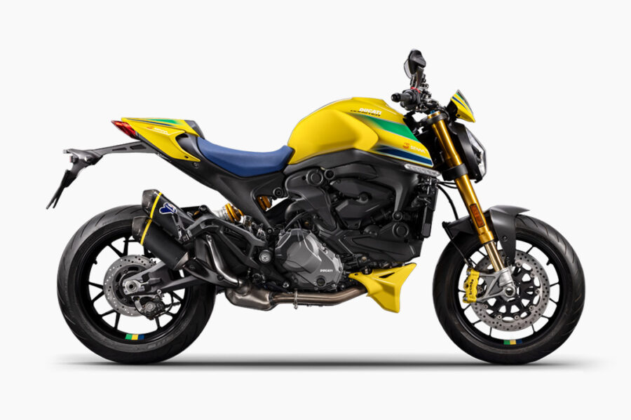 Ducati Unveils 2024 Monster Senna Limited Edition Motorcycle [Video]