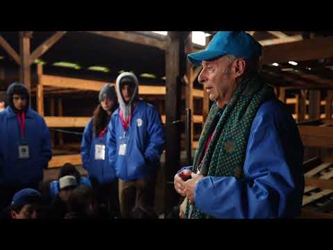 Child Holocaust Survivor Alex Buckman 2023 March of the Living Testimony 04/18/23 Auschwitz-Birkenau [Video]