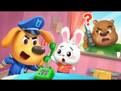 Stranger Danger on the Phone | Safety Education | Kids Cartoon | Sheriff Labrador Police Cartoon [Video]