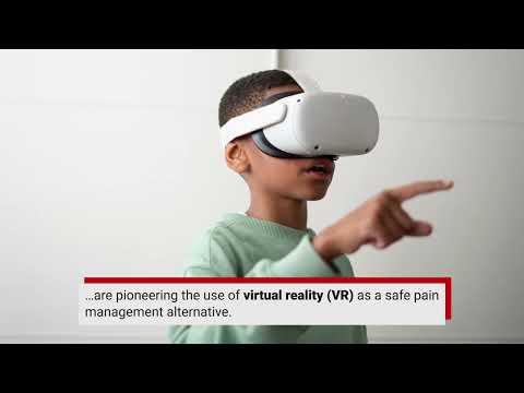How can virtual reality reduce pain in paediatric burns patients? [Video]