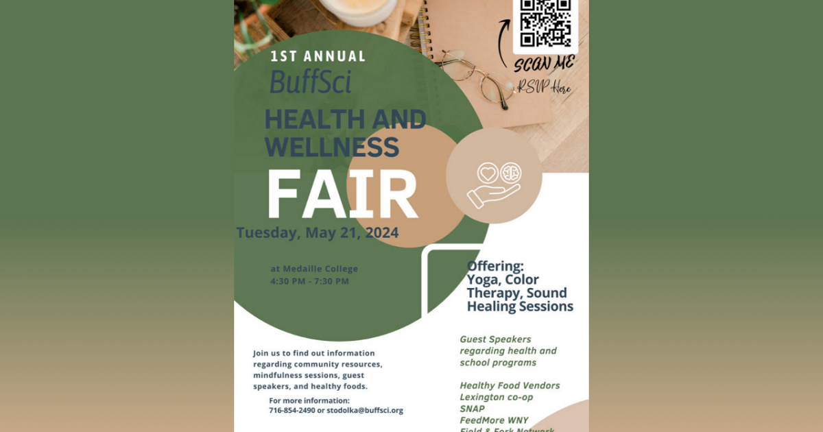 Buffalo Academy of Science to host Health and Wellness Fair [Video]