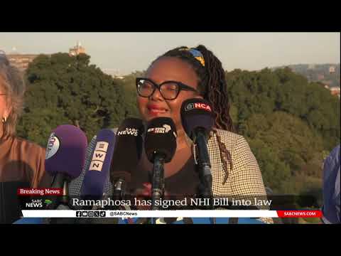NHI Bill I DA reacts to the signing of National Health Insurance Bill into law [Video]