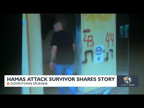Hamas attack survivor shares story in Spokane [Video]