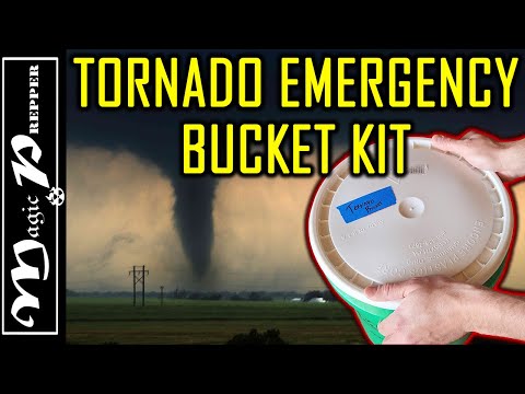 Tornado Emergency Kit in a Bucket [Video]