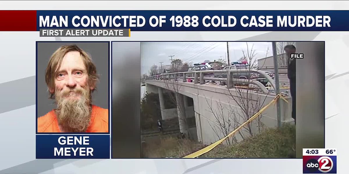 Gene Meyer convicted in 1988 murder of Betty Rolf [Video]