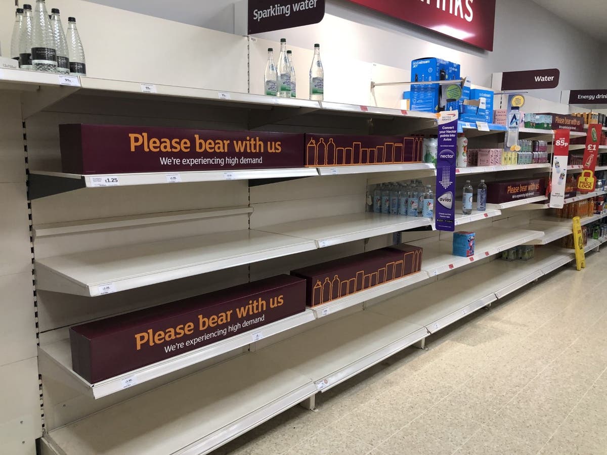 Supermarkets warn against panic buying as Britons told to have three days of supplies stashed [Video]