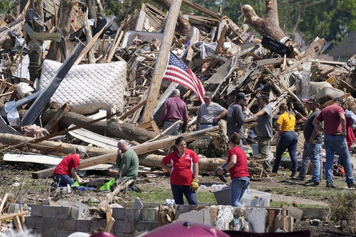 More bad weather could hit Iowa where 3 powerful tornadoes caused millions in damage [Video]