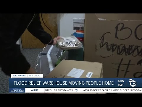Flood relief warehouse helping families move back home after Jan. 22 flooding [Video]