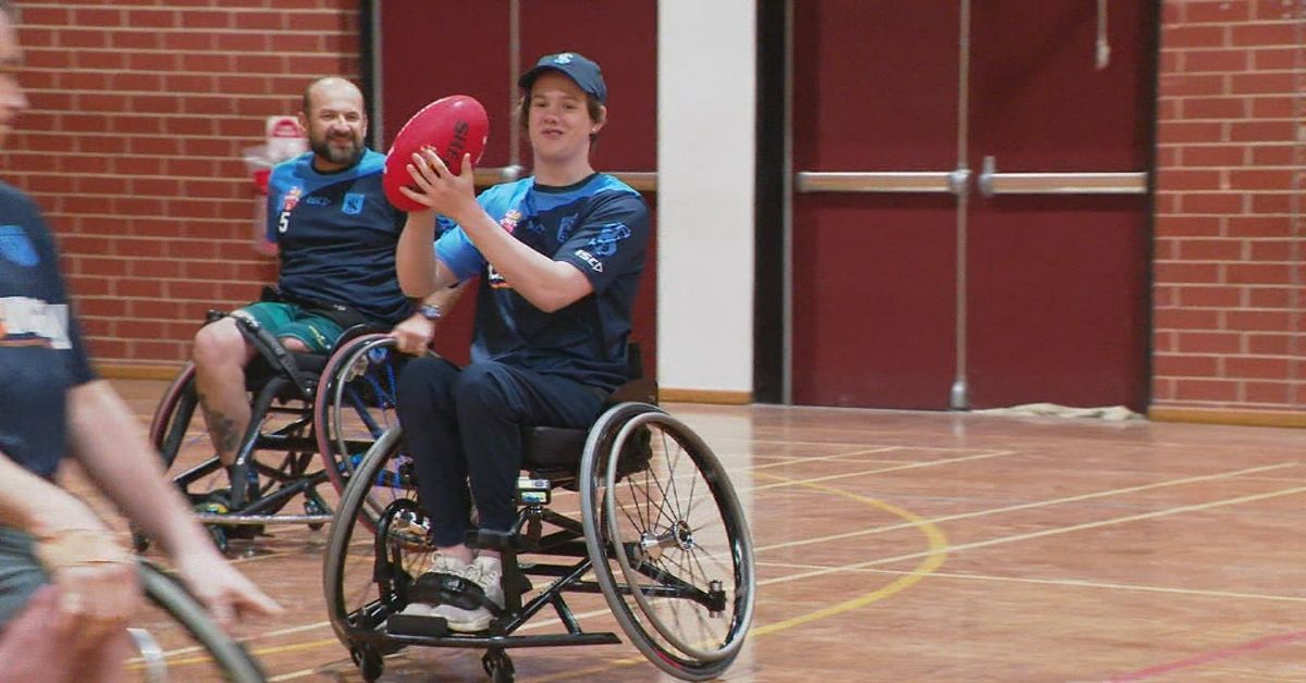 Young Adelaide footballer’s incredible story after cliff-jump left him paralysed [Video]