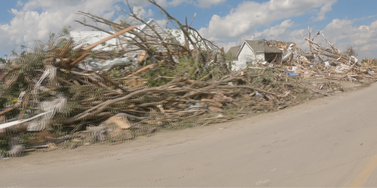 This neighborhood damage shows why town is part of disaster declaration [Video]