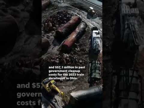 Norfolk Southern settles Ohio train derailment lawsuit for $310M [Video]