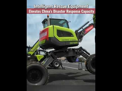 #intelligent #rescue equipment elevates China‘s #disaster response capacity #fyp #fypシ [Video]