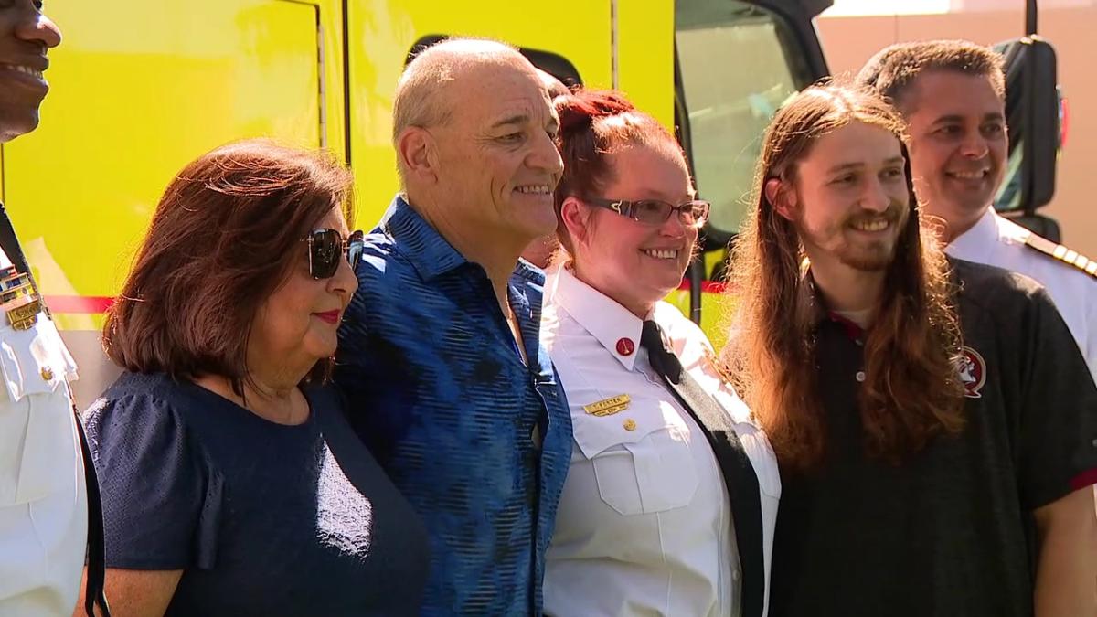 Bay Area heart attack survivor meets good Samaritan, first responders who saved his life [Video]