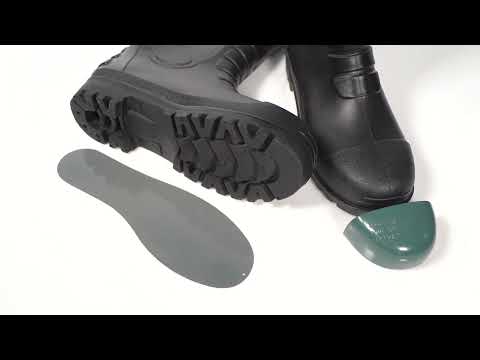 Our boots come with enhanced slip-resistant technology to keep you safe on the job. [Video]