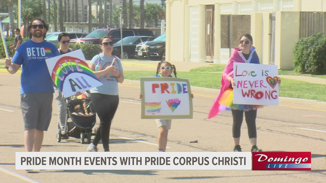 Pride Month events with Pride Corpus Christi on Domingo Live! [Video]