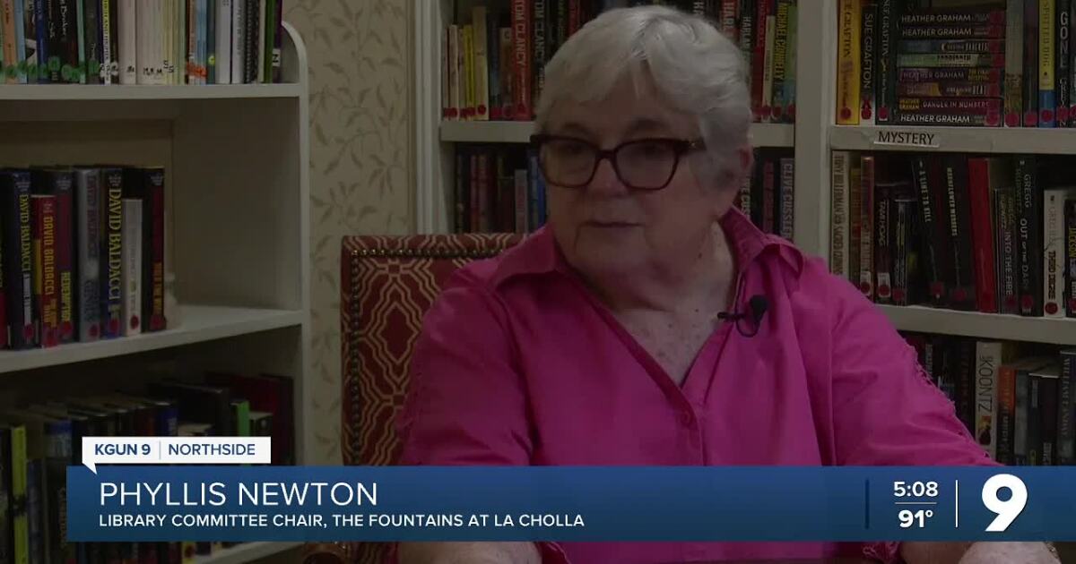 One woman creates library system in her retirement community [Video]