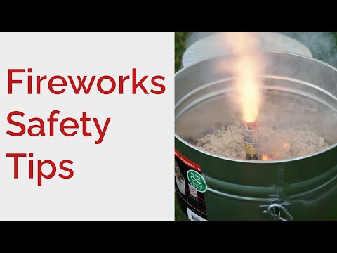Fire Prevention – Fireworks Safety [Video]