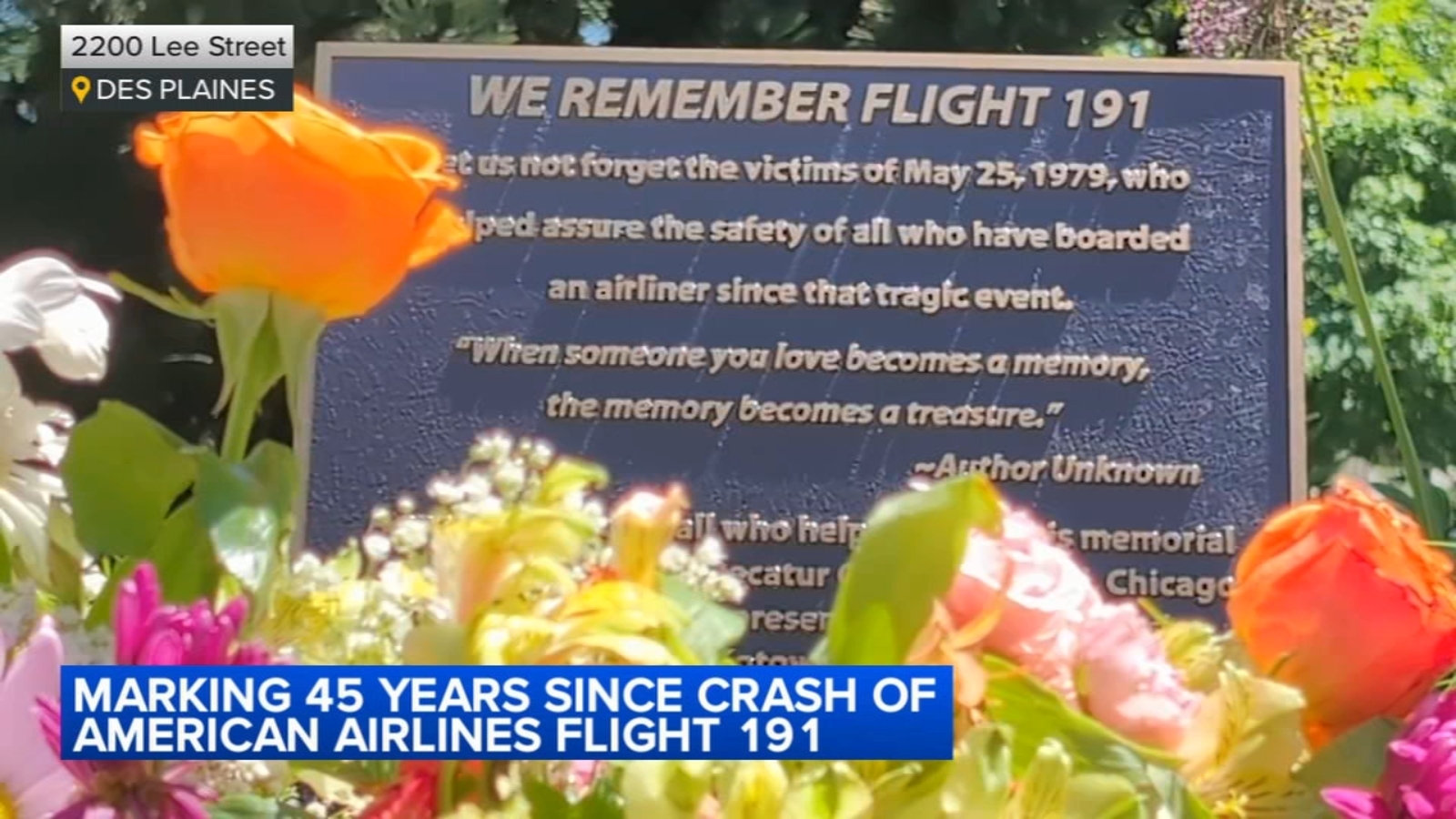 Memorial marks 45 years since 273 people killed in American Airlines Flight 191 plane crash near Chicago O’Hare Airport [Video]
