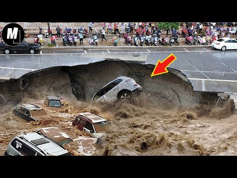 50 Shocking Natural Disasters Caught On Camera 2024 | Scary Flash Floods And Massive Rockfalls [Video]