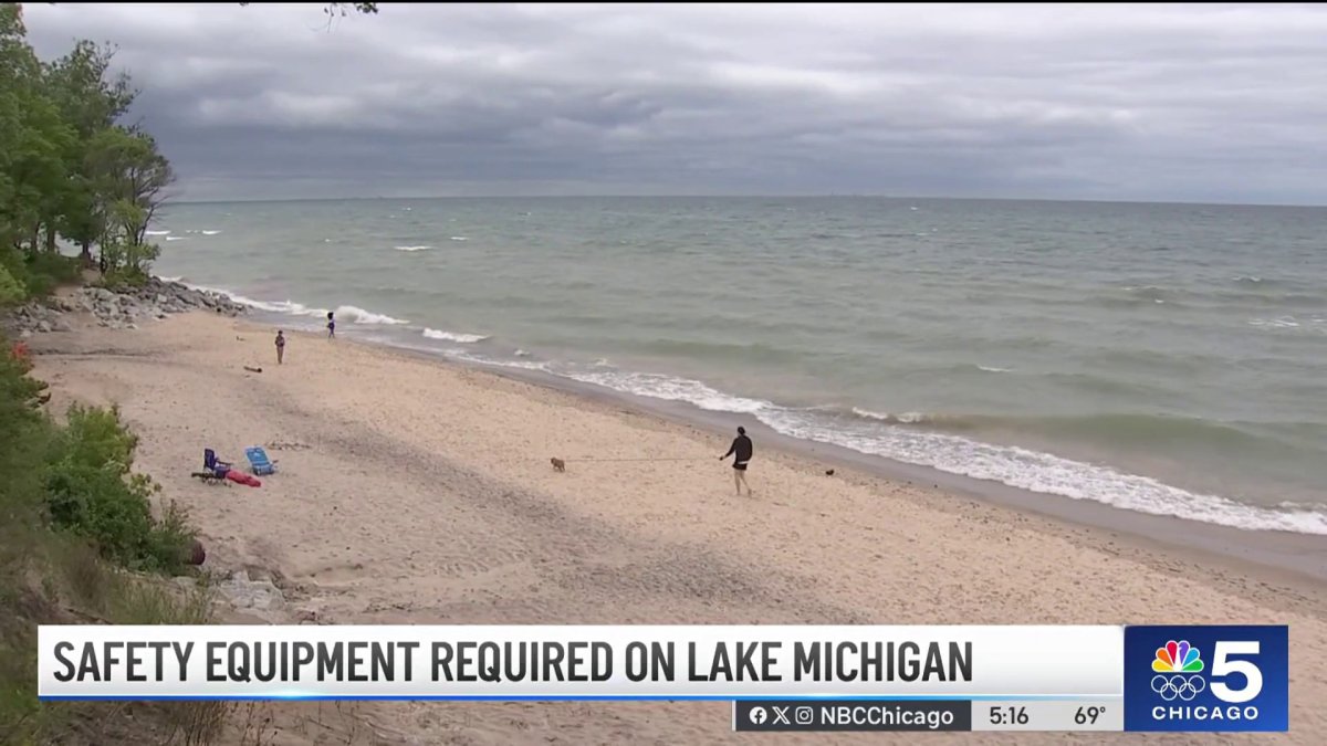 Public rescue equipment now required on Lake Michigan beaches in Indiana  NBC Chicago [Video]