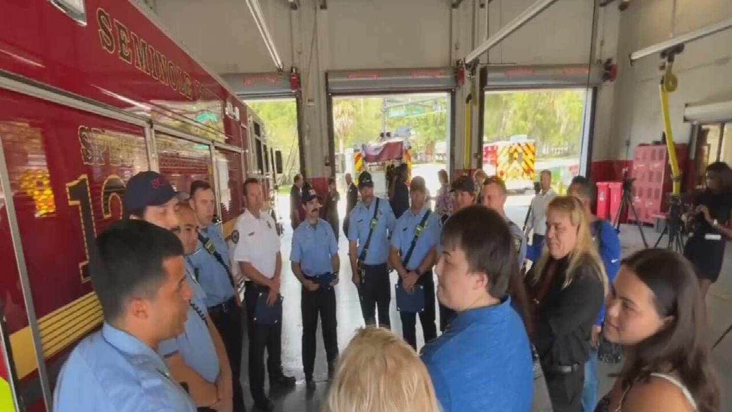 Wrong-way driver crash survivor meets Seminole County Fire crew who saved his life  WFTV [Video]