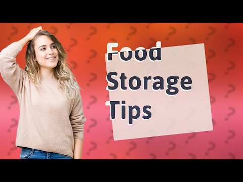 Is it OK to put food in plastic containers? [Video]