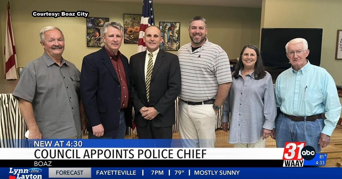 Boaz appoints new police chief | Video