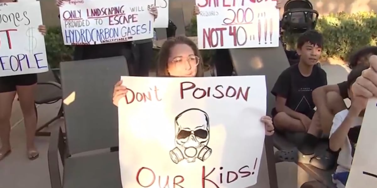 Southwest Las Vegas neighborhood protests new gas station [Video]