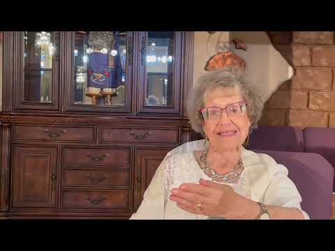 Testimony of Survivor of the Shoah (Holocaust), Odete Zwillinger, interview by IsraeliSinger Elihana [Video]