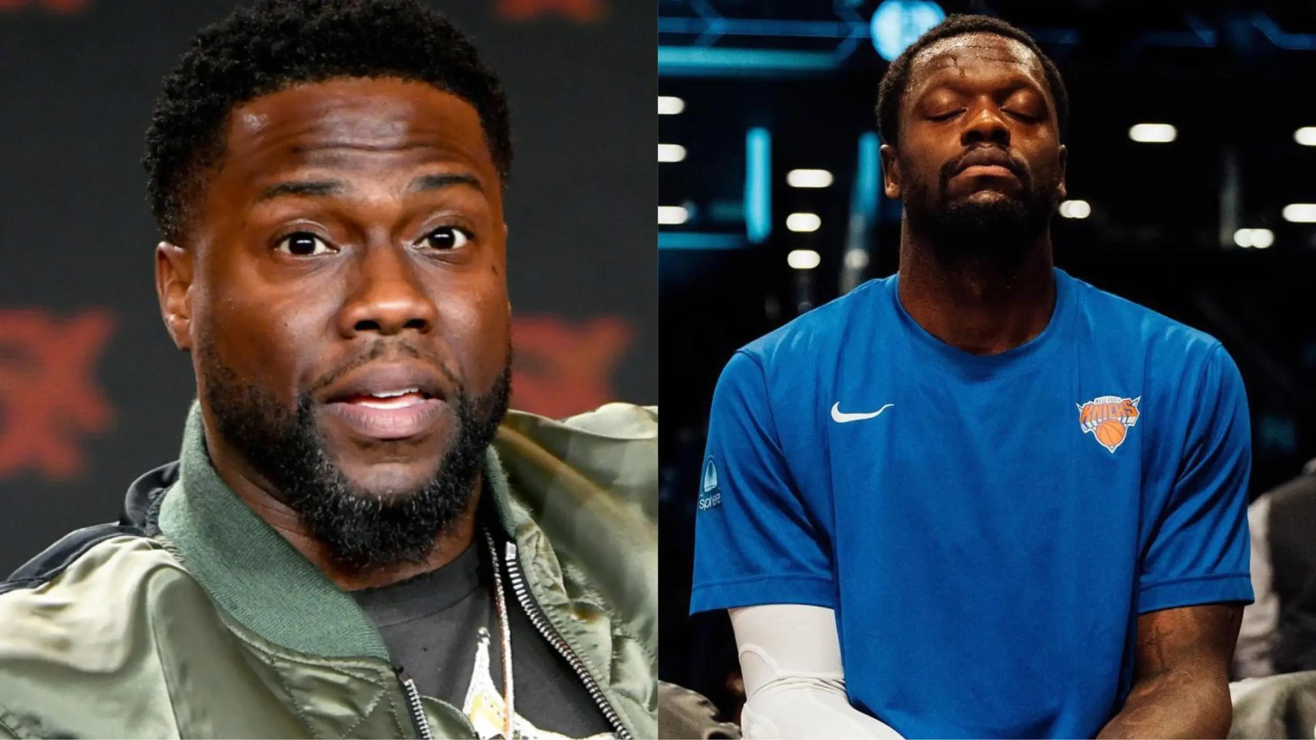 Get Your Fat A Off My Show: Kevin Hart Shuts Down Knicks Julius Randle Over This Offensive Philadelphia Insult [Video]