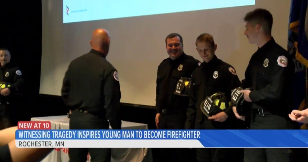 Witnessing a tragedy inspires young man to become a firefighter | News [Video]