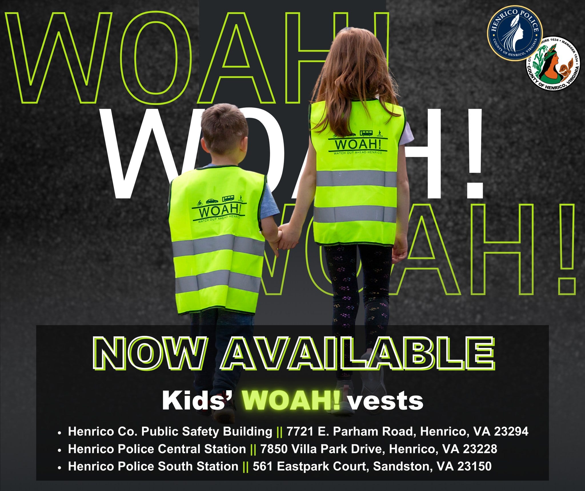 Free Child-Sized Reflective Vests Available in Henrico [Video]