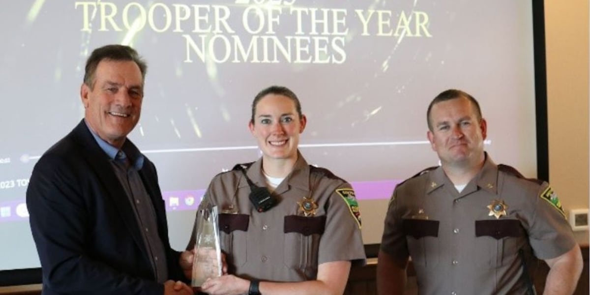 South Dakota Highway Patrol names Trooper and Inspector of the Year [Video]