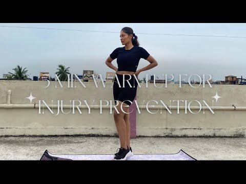 5 MINUTES WARM UP FOR INJURY PREVENTION ( PRE WORKOUT AT HOME) || NO INSTRUMENTS || DR SHREYA BERA [Video]