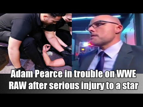 Adam Pearce in trouble on WWE RAW after serious injury to a star [Video]
