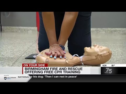 Birmingham Fire and Rescue offering free CPR training [Video]