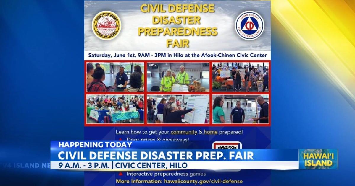 Hawaii Island hosts Disaster Preparedness Fair today in Hilo | News [Video]