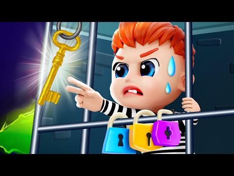 Stranger Danger Escape Prison 👮‍♂ Baby Police Officer Song | Kids Songs | Bibiberry Nursery Rhymes [Video]
