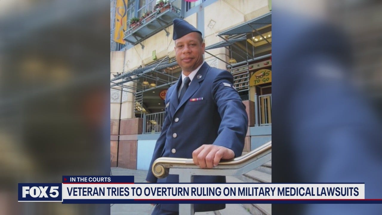 Veteran paralyzed during surgery at Walter Reed working to overturn ruling on military medical lawsuits [Video]