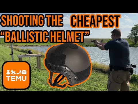 Does This Cheap $60 Ballistic Helmet From Temu Work? [Video]