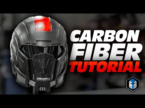 Easy Carbon Fiber Pattern – N7 Mass Effect Helmet Tutorial [Video]