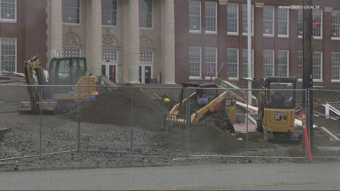 Construction worker fatally injured in accident at Benson High School [Video]