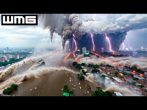 Tragic! 100 Shocking Natural Disasters Caught On Camera 2024 | The whole world is shocked! [Video]