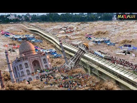 India is Sinking in seconds: Flash Floods/Landslide/Cyclone/Natural Disasters Caught On Camera BD [Video]
