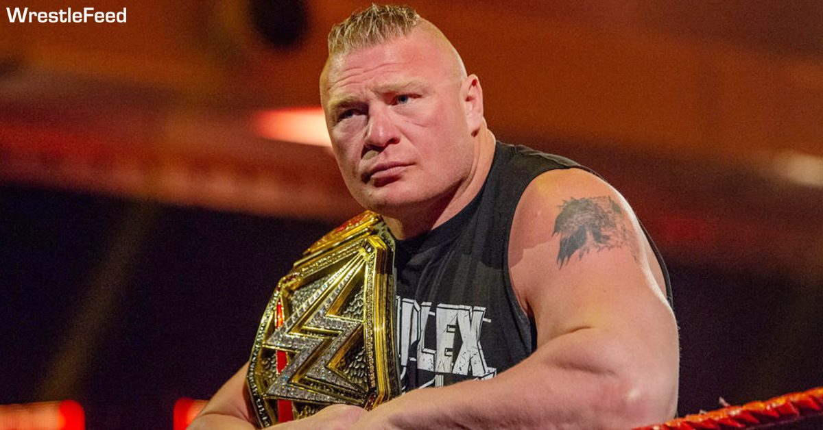 Brock Lesnar Spotted At His Son’s Hockey Game (Photo) [Video]