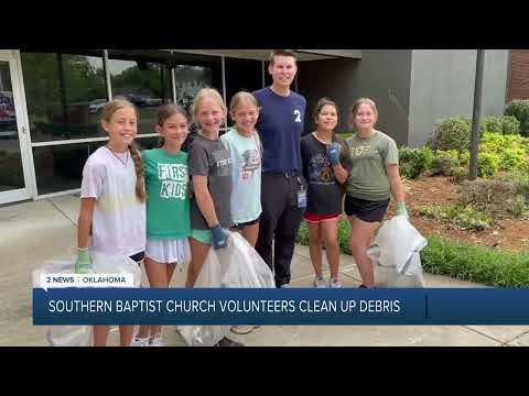 DISASTER RELIEF: Baptist church that aided tornado victims damaged in Claremore [Video]