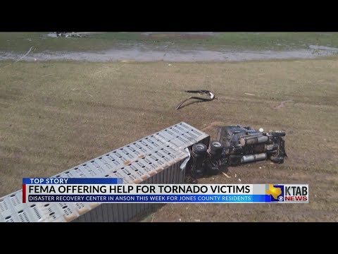 FEMA establishes disaster relief center in Jones County for tornado victims [Video]