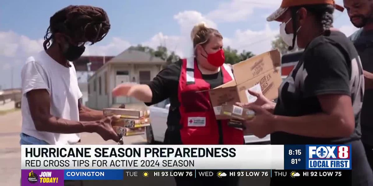 Red Cross Hurricane Season Preparedness [Video]