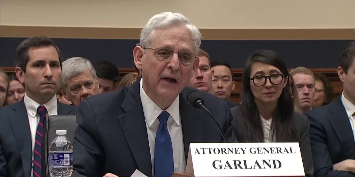 AG Garland push back on ‘attacks’ against DOJ [Video]